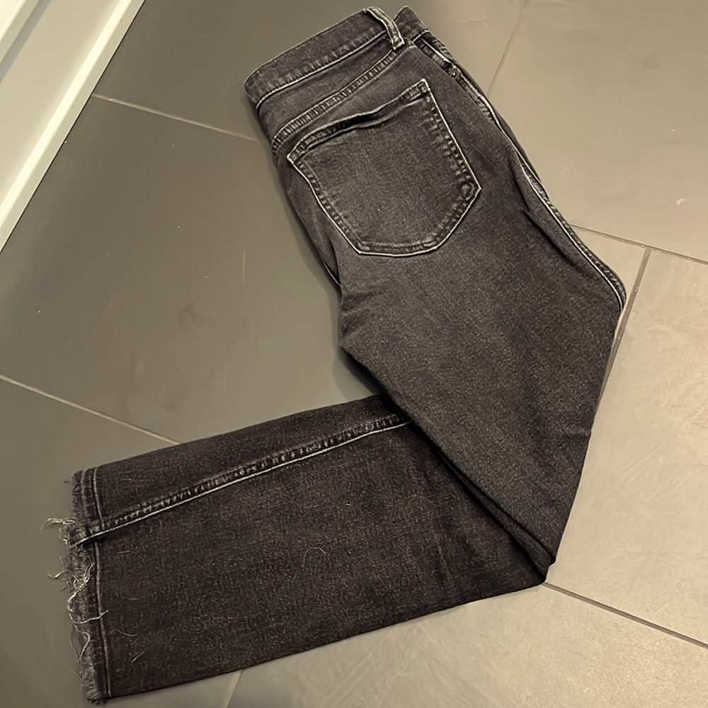 Gap Black Straight Jeans